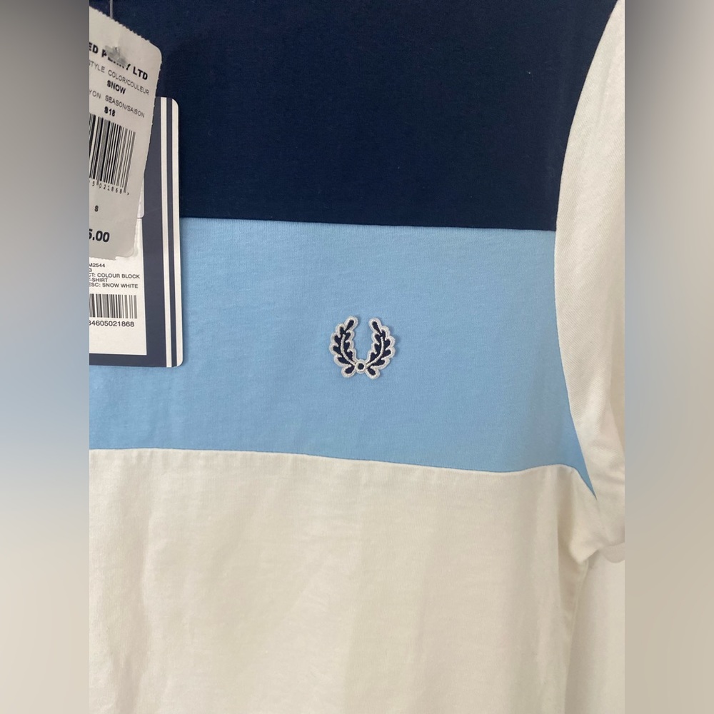 Men’s Fred Perry Colorblock T-Shirt - Casual Streetwear - Picture 9 of 16